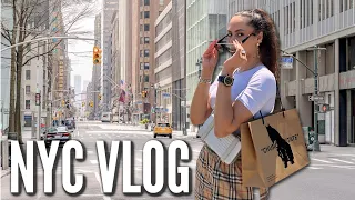 *I GOT THE MOST AMAZING NEWS! I'm still in SHOCK* NYC Vlog ft Saks Trip w/ Alyssa & Karen