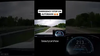 🤯 almost crashed on the autobahn #car #shorts #dangerious #autobahn #crazy #omg #racing #driving