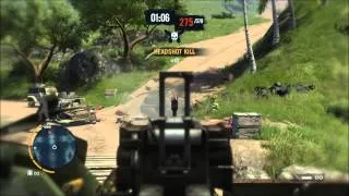 Trial of the Rakyat - Overheat - Make a mess with a mounted gun - Far Cry 3