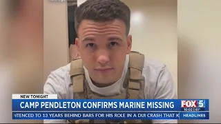 Camp Pendleton confirms Marine missing