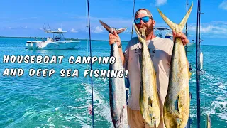 House Boat Camping and Deep Sea Fishing! Eleuthera, The Bahamas