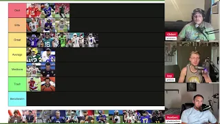 NFL News + Top 20 NFL QB Tier List | Sports With Dorks Live