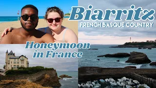 A Beautiful Destination Honeymoon Vlog in Biarritz, France | Ocean Views, Seafood, Love, and More!
