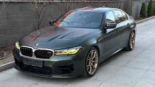 НАМ ОТДАЛИ BMW M5 CS - ТАКИХ ОСТАЛОСЬ МАЛО!