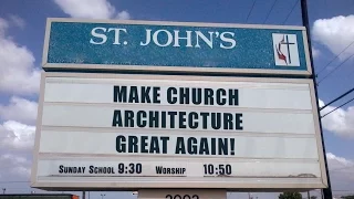 Make Church Architecture Great Again