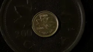Обзор и цена монеты Канады 1 цент 2006 года. Последний период пенни - 2003 - 2012 год.