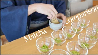 Japanese Minimalist : Comparing 10 of my favorite matcha brands