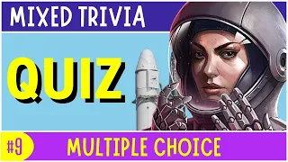 ⭐Trivia Questions Multiple Choice Game | Mixed Knowledge Quiz | Pub Quiz