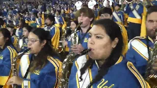 UCLA Marching Band at UCLA vs. USC Football, Bruin Warriors (Stands)