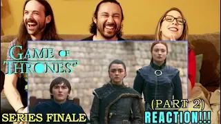 GAME OF THRONES - SERIES FINALE Season 8 Episode 6 REACTION (Part 2)!!! "The Iron Throne"