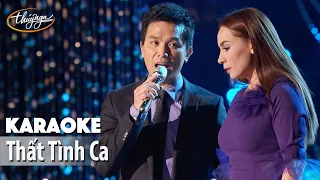 Karaoke | Thất Tình Ca (Phi Nhung & Mạnh Quỳnh)