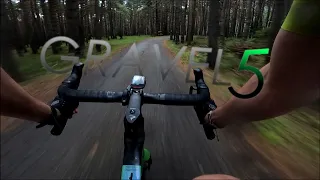 Tour on a rainy day 4K | Gravel Ride 5 - Pinarello Grevil F