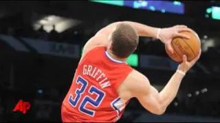 Griffin Soars Over Car to Win Dunk Contest