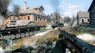 Enlisted Gameplay - Vysokovo Village - Battle For Moscow [1440p 60FPS]