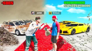 ARMER YouTuber vs REICHER YouTuber in GTA 5 RP!