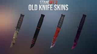 Standoff 2 - Old Knife Skins Showcase