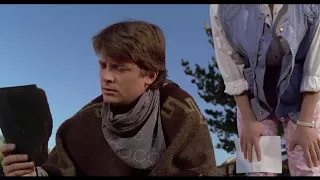 Финальная сцена  ... отрывок из фильма (Назад в будущее 3/Back to the Future 3)1990