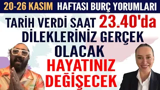 20-26 KASIM BURÇ YORUMLARI TARİH VERDİ SAAT 23.40'da DİLEKLERİNİZ GERÇEK OLACAK! HAYATINIZ DEĞİŞECEK