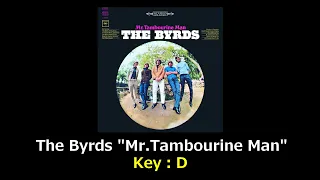 「ミスター・タンブリン・マン」ザ・バーズ：英語歌詞・ギターコード付き＊The Byrds / Mr.Tambourine Man with lyrics & chords