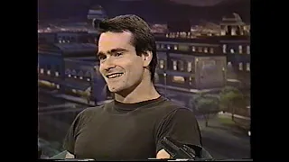 Henry Rollins - interview about Spoken Word performances - Tonight Show 6/20/94