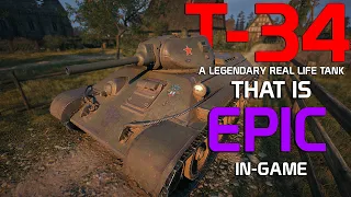 A legendary RL tank that is actually EPIC in game: T-34 | World of Tanks