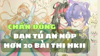 TẬP 187: NGỠ NGÀNG BẠN TÚ AN LỚP 6A4 NỘP HƠN 22 BÀI THI CUỐI KÌ II, THẬT KINH KHỦNG! #art