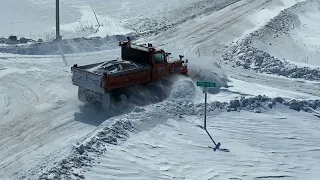 Plowing Snow In Foreston MN. March 17 2023.