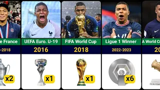 FIRE🔥List of Kylian Mbappé Career all Trophies & Awards