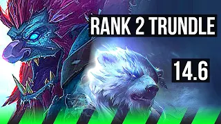 TRUNDLE vs VOLIBEAR (JNG) | Rank 2 Trundle | EUW Challenger | 14.6