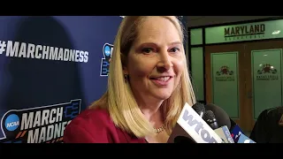 Brenda Frese, Maryland women's basketball head coach talks about her squad advancing to the Sweet 16