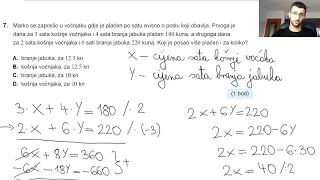 Matematika B - Ljeto 2022.