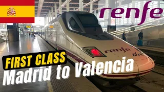 Best first class in Europe? Madrid to Valencia - onboard Renfe AVE