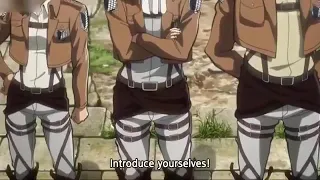 Levi Introducing Himself | Attack on Titan OVA 5