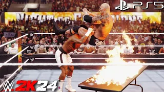 The Great One battle - Muhammad Ali vs The Rock | Extreme Rules match | WWE 2K24