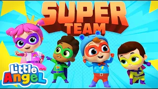 Baby John and the Super Hero Team! | Baby John’s Playtime Songs & Nursery Rhymes