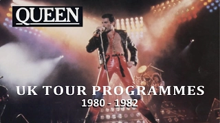 [257] Queen UK Tour Programmes - 1980 to 1982: Part 3