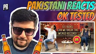 Pakistani Reacts To 120 Beers: Can We Break The World Record? | Ok Tested