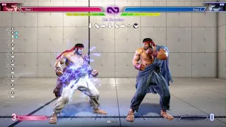 Ryu Juggle Combo - Street Fighter 6 Demo