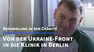 Kriegsverletzte Ukrainer: Von der Front ins deutsche Krankenhaus | AFP