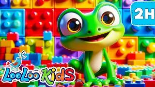 2-Hour Kids' Song Compilation! Five Little Speckled Frogs and More! 🎉 by LooLoo Kids