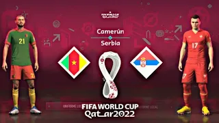FIFA 23 - Camerún vs Serbia | Copa Mundial Qatar 2022 | Gameplay Xbox Series [1080p60fps]