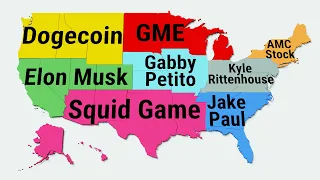 2021's Trending Google Searches by State