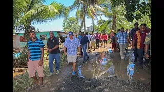 Fijian PM continues visitation of flood affected areas in the Western Division.
