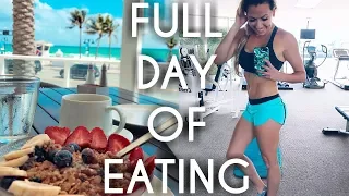 What I Eat in A Day - Full Day of Eating + Ab Workout