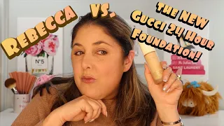 NEW GUCCI 24 Hour Full Coverage Luminous Matte Finish Foundation!  Rebecca vs Gucci!