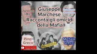 Giuseppe Marchese racconta gli omicidi della mafia  anni 80