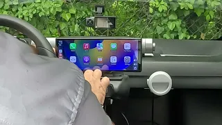 Fitting a Seicane Apple Carplay and Front and Rear Dash Cam Unit To My New Citroen Ami