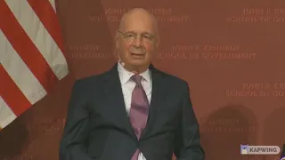 Klaus Schwab admits he owns Canada, France and the nazi homeland of Argentina...