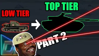 from  LOW TIER to the TOP TIER 2.1 //Destroy Me And I'll Steal Your Tank (War Thunder)