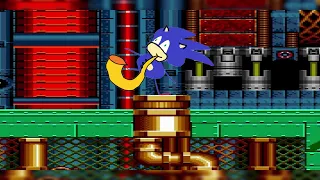 Sonic The Hedgehog 2 - Metropolis Zone Music rearranged